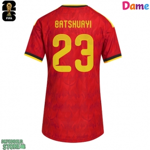 Belgien Michy Batshuayi #23 Replika Hjemmebanetrøje Dame VM 2026 Kortærmet